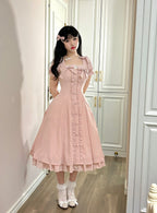Long Version Elegant and Vintage Lolita OP and Accessories - image 3