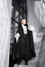 Codename 003 - Ouji Lolita Shirt and Pants Set, Hooded Cape - image 12