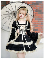 Chapter Seven - Spring Cotton Lolita OP Dress Doll-Like Dress - image 9