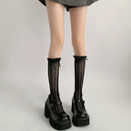 Night Study Room Lightweight Scrunchy Lolita Socks - image 11