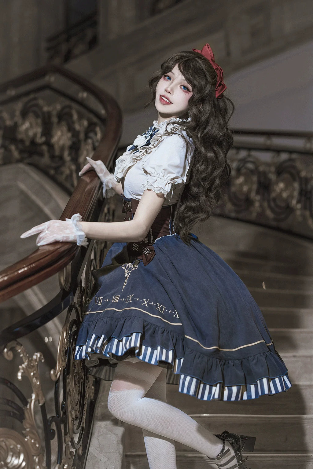 Gilded Pointer - Elegant Classic Lolita Skirt Suit - image 2