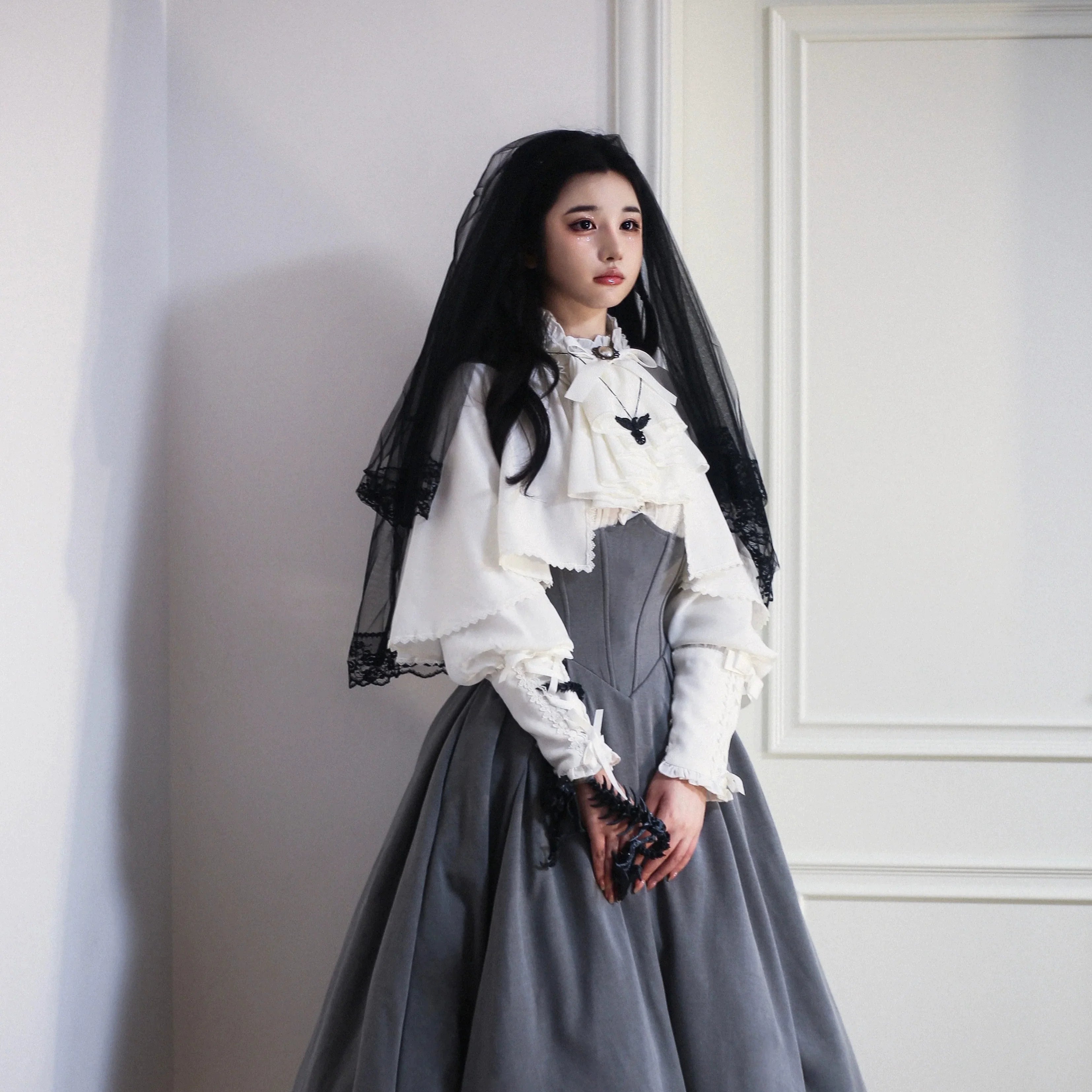 Margaret Plus Size Solid Lolita JSK Dress Suit - image 21