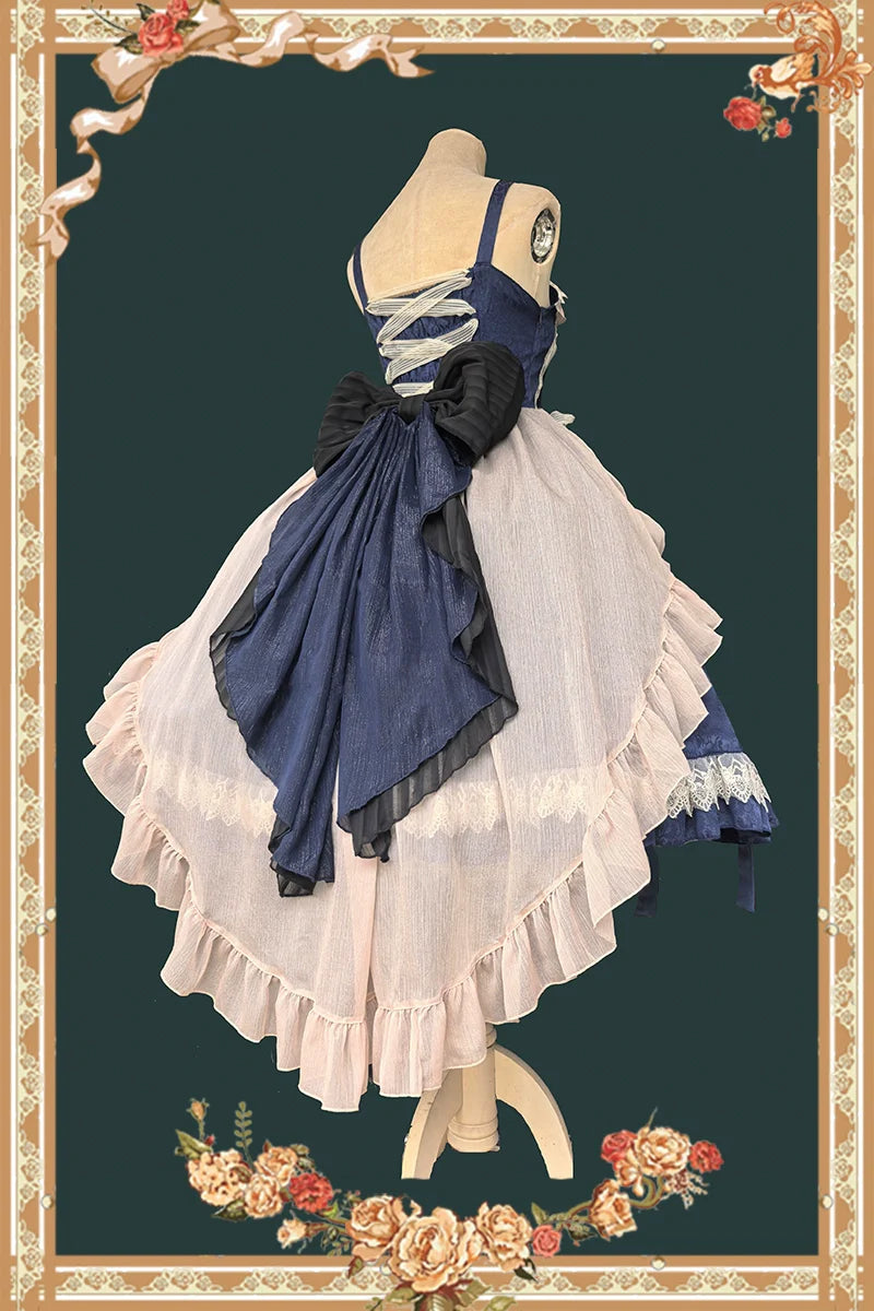 Lilith's Cage - Gothic Lolita JSK Dress & Blouse - image 13