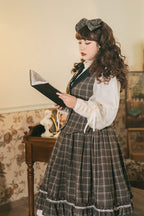 Rose - Elegant Lolita Fishbone Grid Skirt Customized - image 42