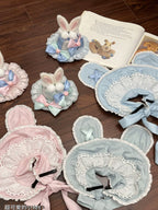 Rabbit Collection Box - Bunny Print Kawaii Lolita JSK Dress, 3 Colors - image 44