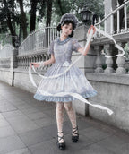 Moonlit Sea Realm - Classic Lolita OP, JSK and Accessories Collection - image 12