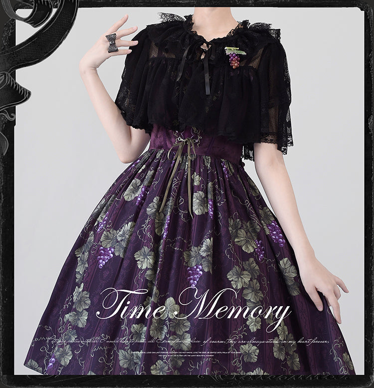 Sweetheart Curtain - Sweet Lolita Shawl Short Sleeve Lace Cardigan - image 9