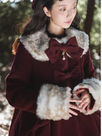 Casual Lolita Winter Wool Down Coat Multicolors - image 4