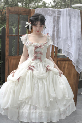 Elegant Floral Sweet Lolita OP Corset Accessory - image 23