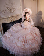 Runaway Princess Pink Wedding Lolita Dress, Plus Size Friendly - image 9