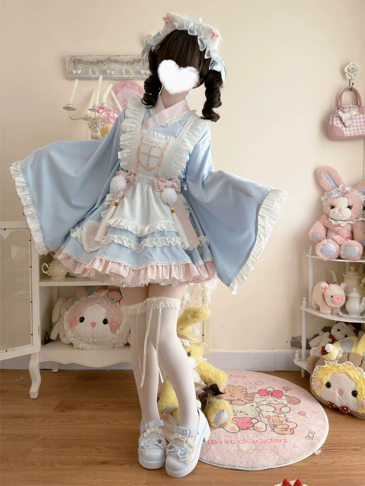 Sweet Meow Nurse - Maid Lolita Skirt Set Kawaii Lolita Dress - image 7