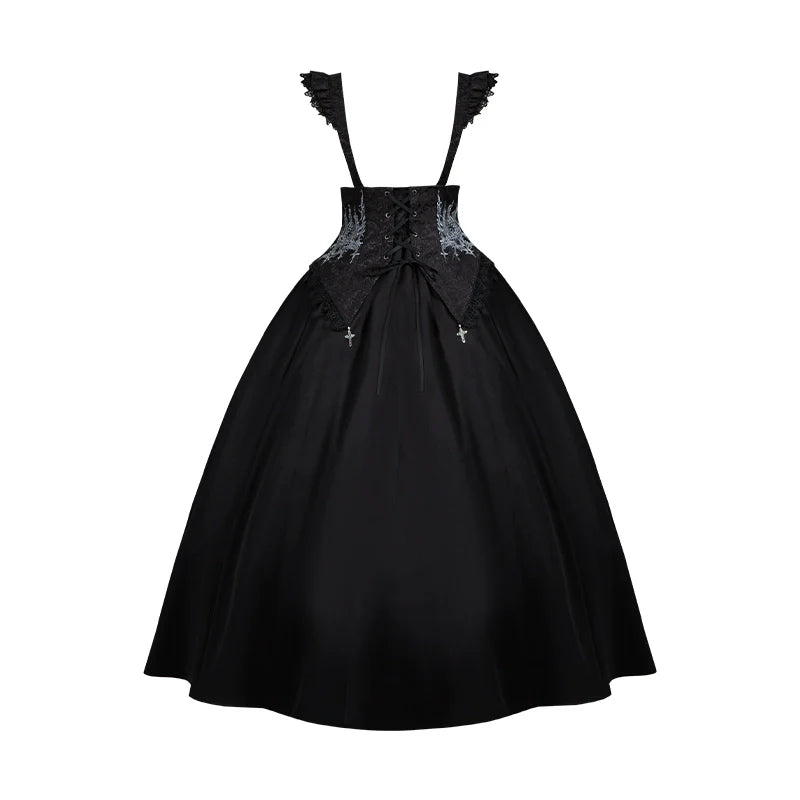 Thorny Night Gothic Lolita Bust-Support JSK - image 36