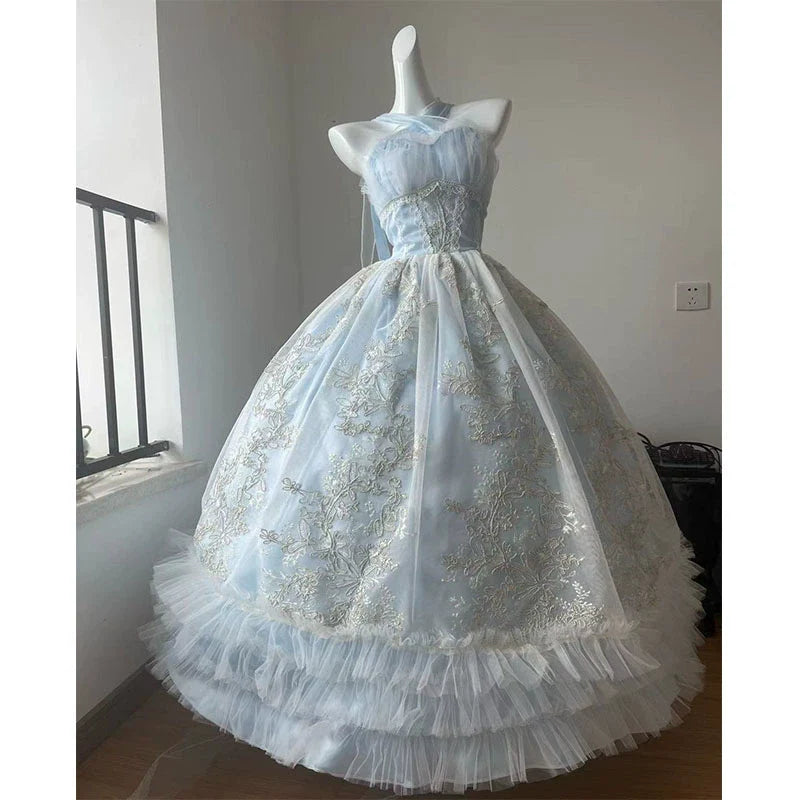 Endless Summer - Bridal Wedding Lolita JSK Open-Back Dress - image 23