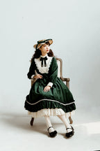 Vintage Elegant Velvet OP Dress - image 51