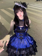 Love Goddess - Elegant Lolita Dress Halter Puff Princess JSK Dress - image 8