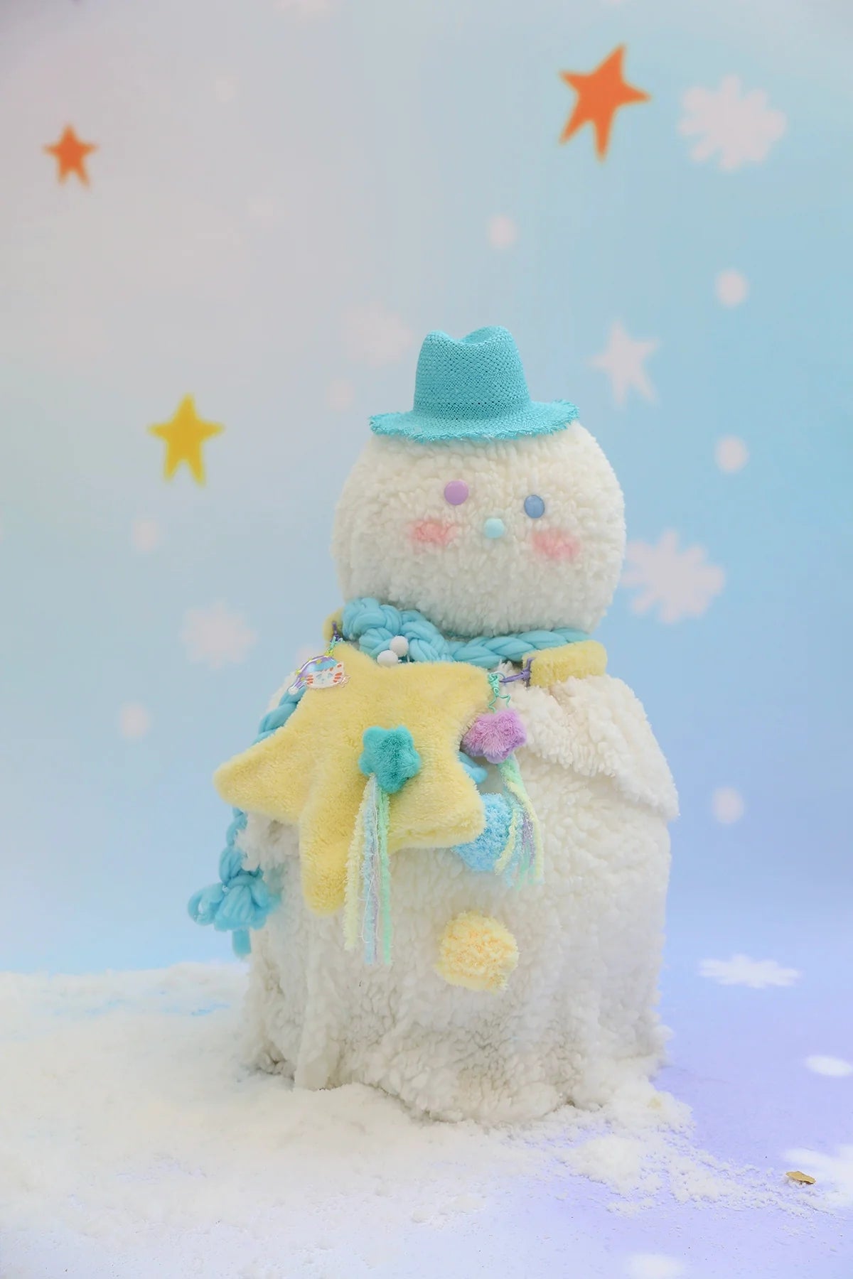 Cute Lolita Bag Cartoon Stars Yellow Plush Bag - image 16