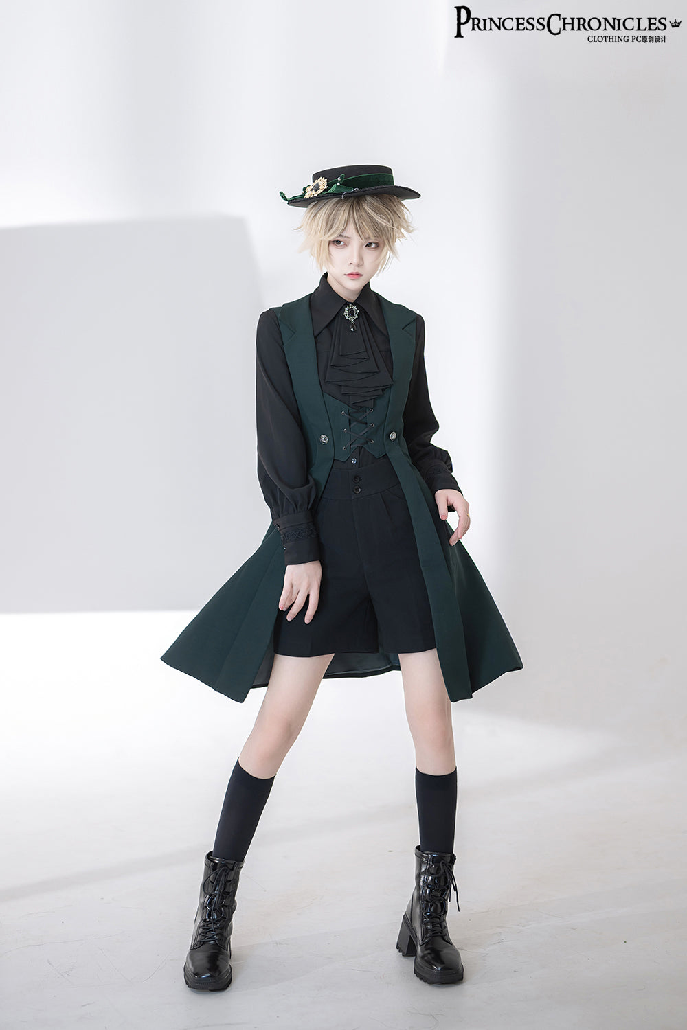 The Night Prelude Medieval Ouji Lolita Long Vest - image 21