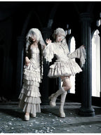 Humanoid Robot - Silver Gothic Lolita Mermaid Skirt Set - image 20