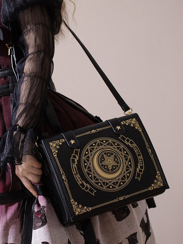 The Star-Moon Grimoire - Sweet Lolita Crossbody Bag - image 1