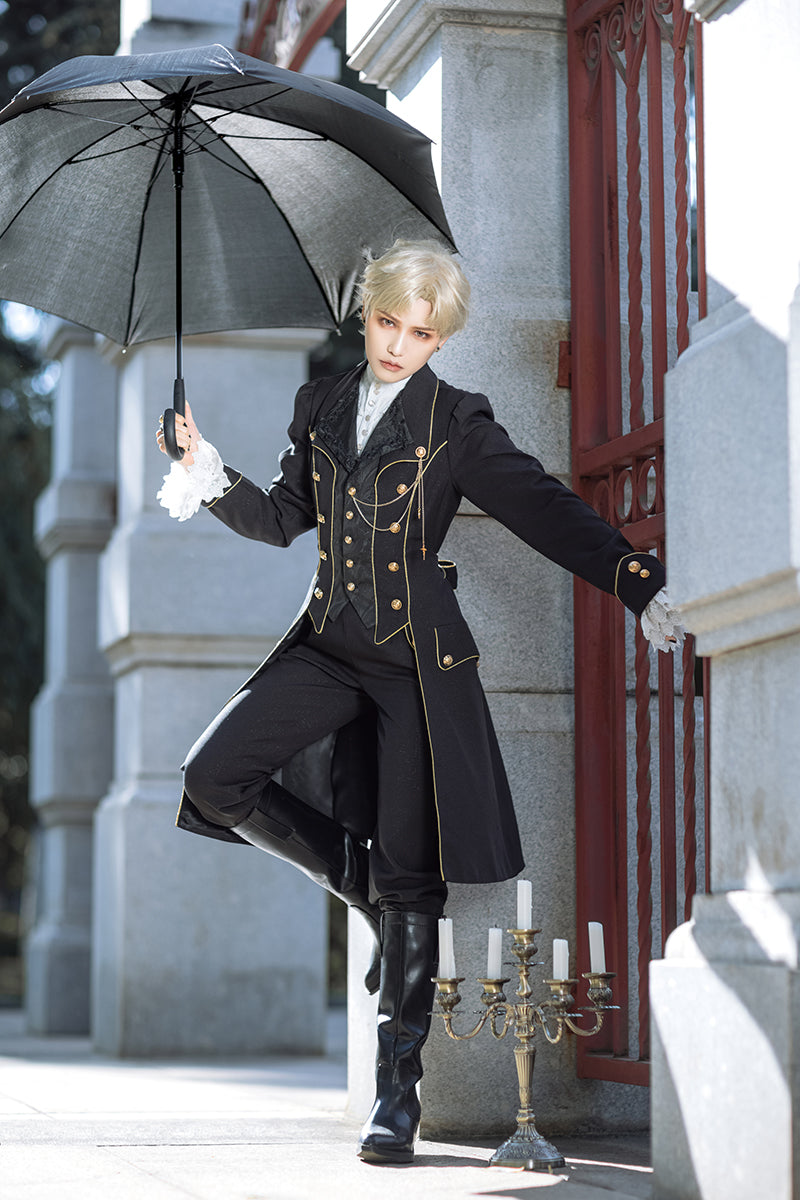 Forever Rose - Ouji Lolita Wind Coat - image 1
