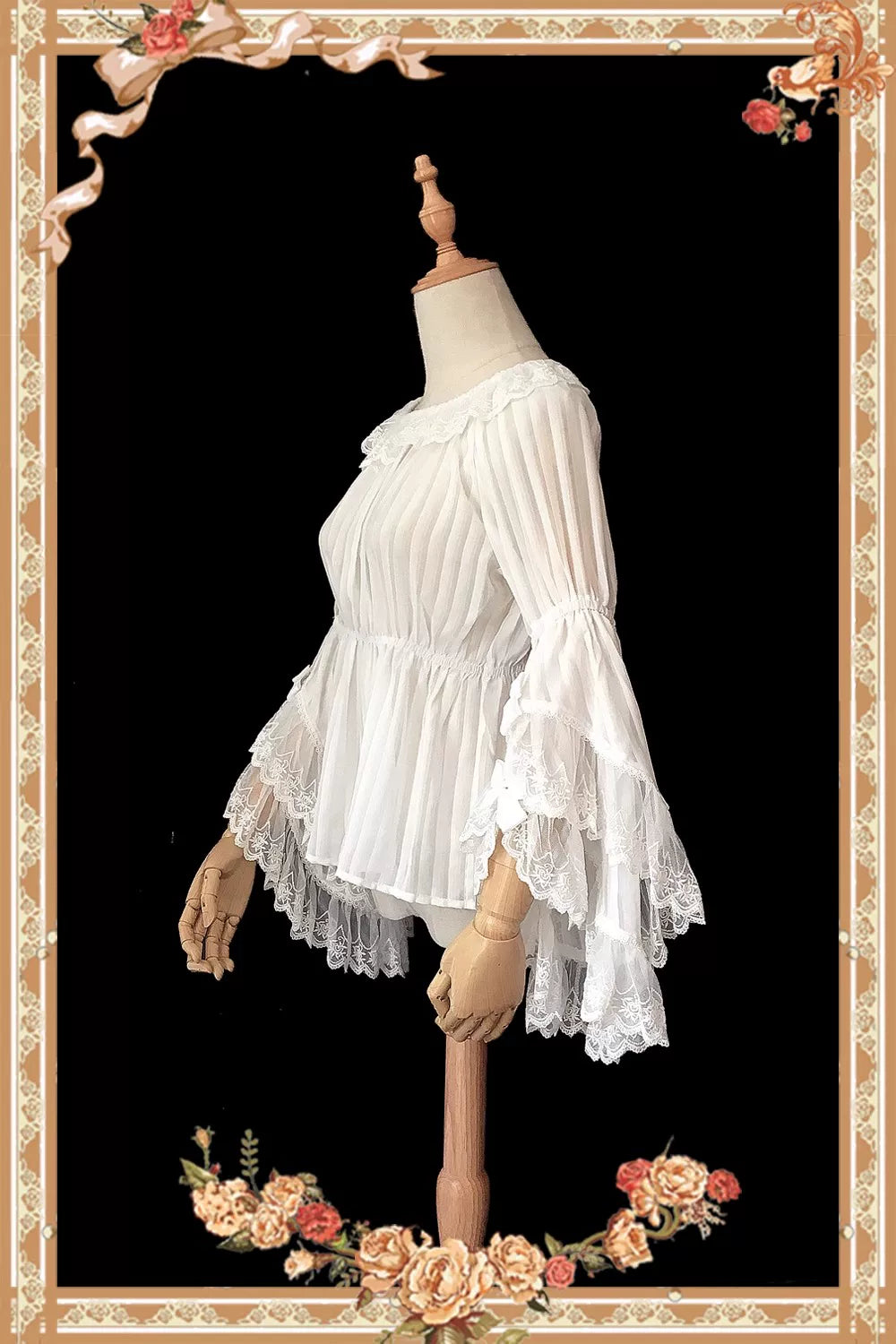 Pearl Box - Classic Lolita JSK, Bustle Back Hem - image 25