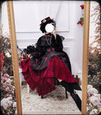 Elegant Bow Lolita Flat Bonnet - image 11
