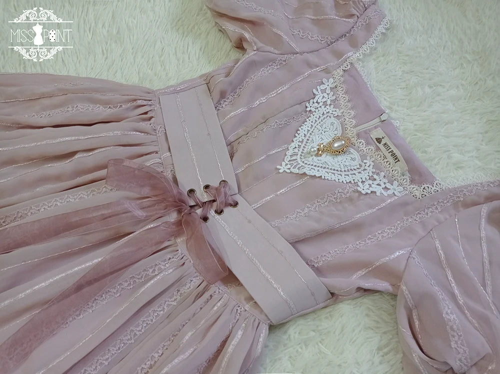 Tulip - Classic Lolita Short Sleeve OP Dress - image 22