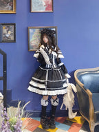 Praying Snowfall Old School Lolita Skirt Suit, Shirt and Cape - image 38
