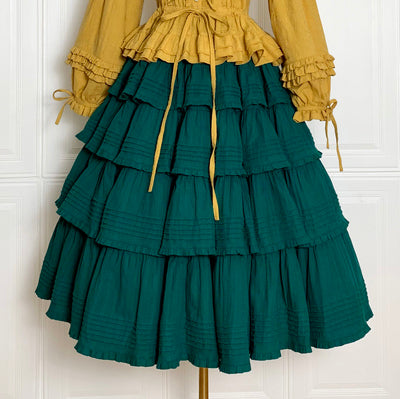 Heidi Cotton Lolita Tiered SK Skirt - image 9