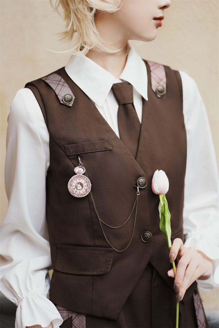 Detective Rabbit Kiri - Ouji Lolita Outfits, Backpack Pants - image 7