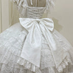Eternal Vow - Wedding Lolita JSK, Detachable Overlay - image 28