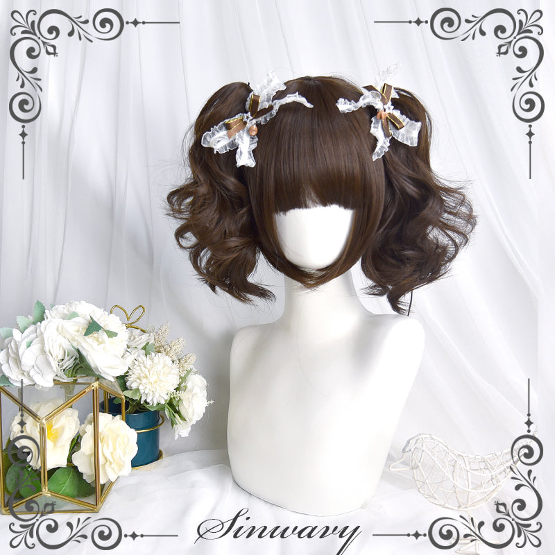 Pandora's Box - Lolita Short Wig with Cute Double Ponytails - image 26