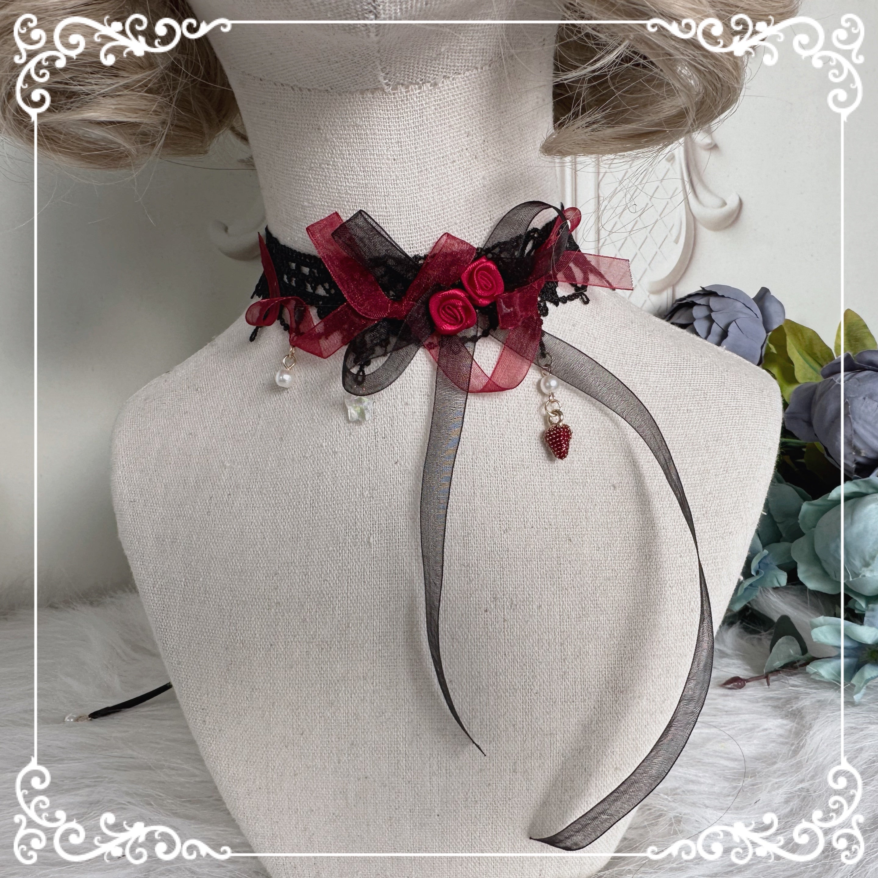 Gothic Handmade Lolita Hairband Collection - image 4