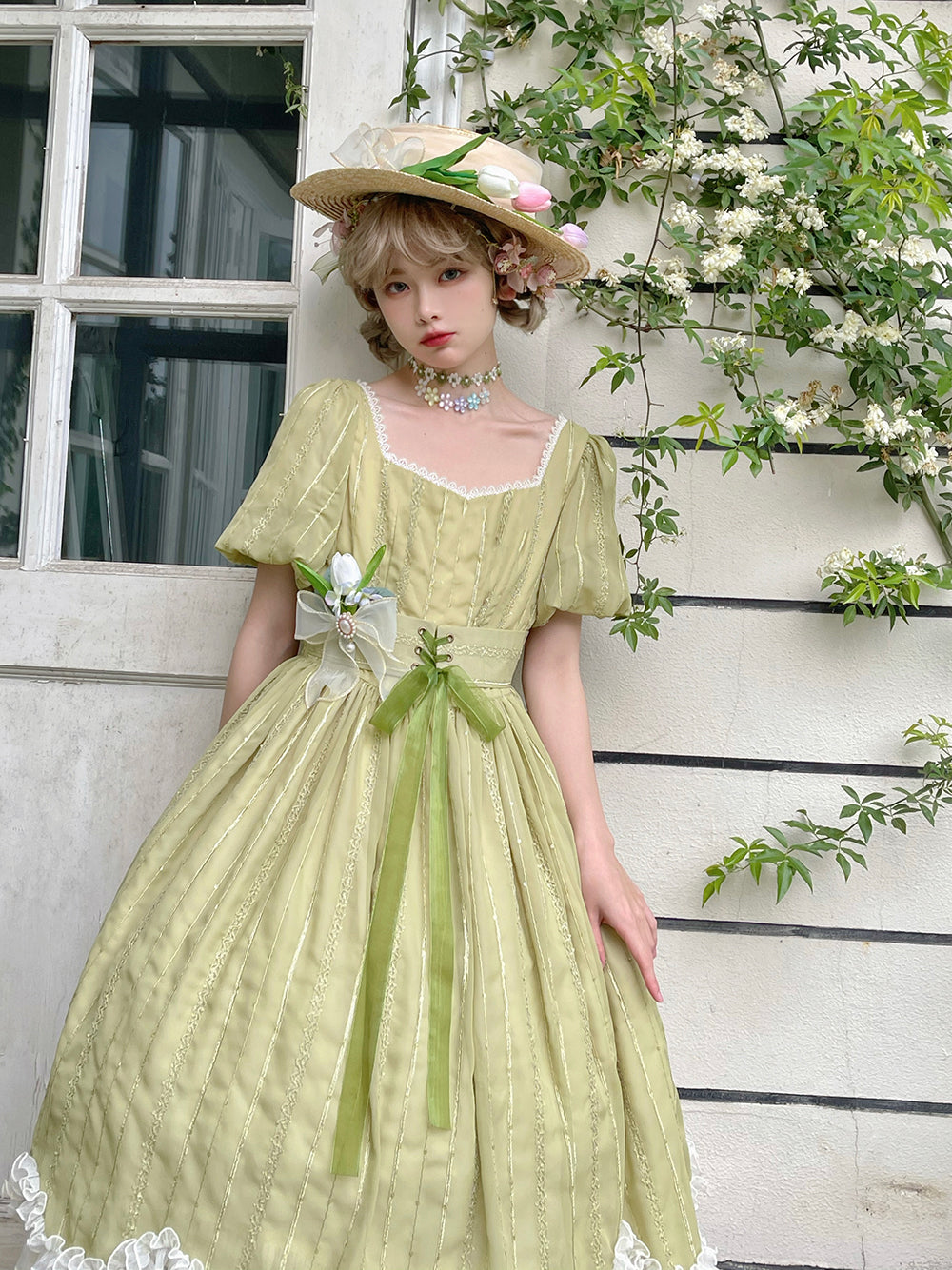 Tulip - Classic Lolita Short Sleeve OP Dress - image 55