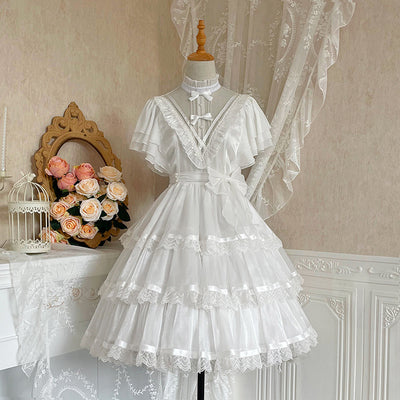 Castle Night - Dark Themed Gothic Lolita OP - image 6