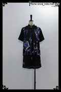 Summer Ouji Lolita Print Loose Shirt Outfit - image 19
