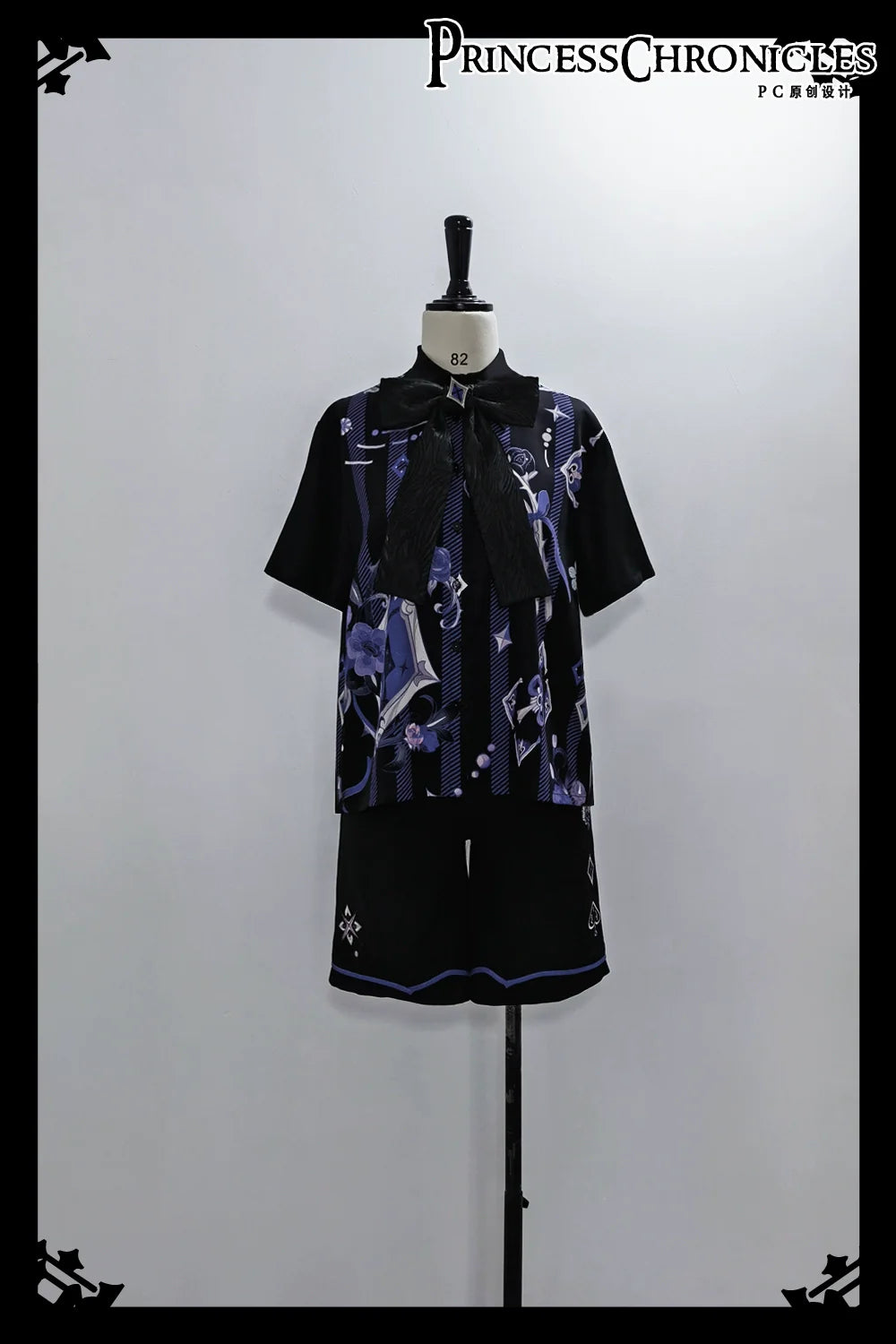 Summer Ouji Lolita Print Loose Shirt Outfit - image 19