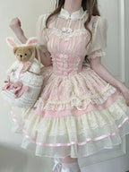 Hua Ji Fu Lei - Qi Lolita JSK Dress and Ballet Innerwear Set - image 10