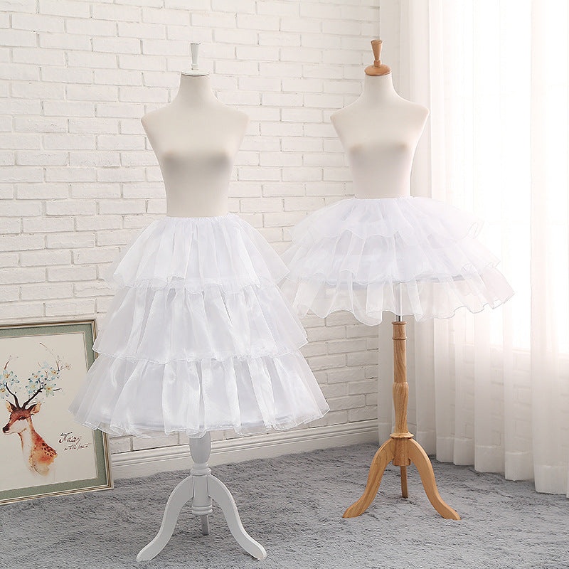 Lolita Adjustable Hoop Puffy Petticoat - image 10