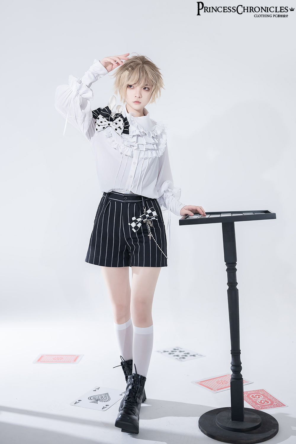 Rabbit Theater Chessboard Ouji Fashion Shirt Set - image 30