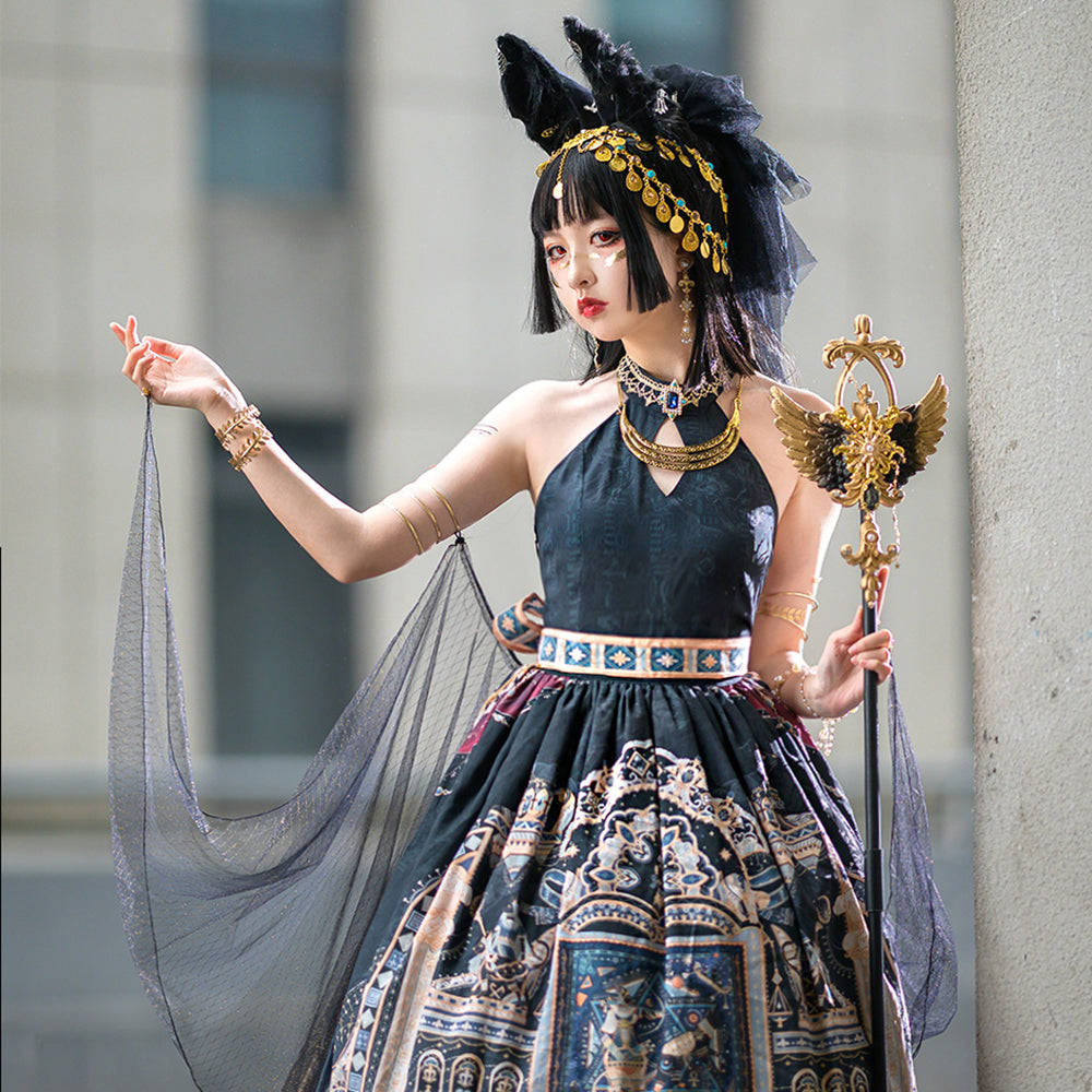 Dusk Bester - Egyptian Lolita Brooch Waistband Shawl - image 31