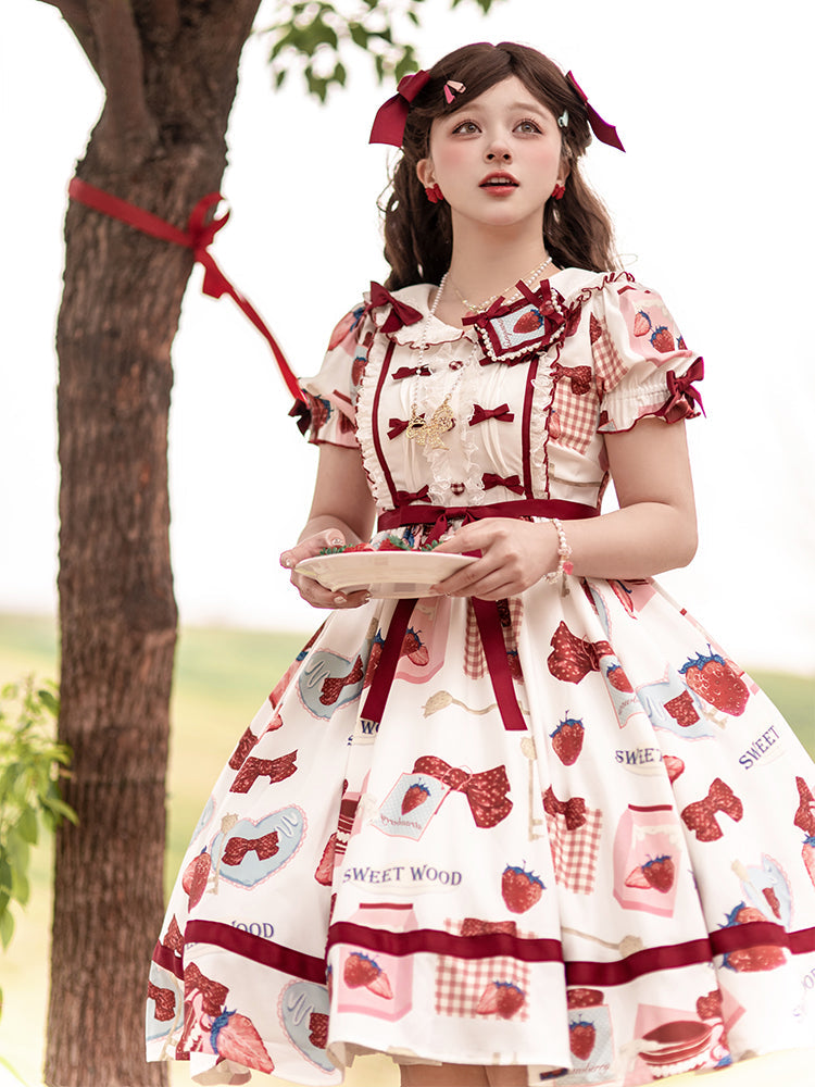 Betty Baby Sweet Lolita OP Dress and Accessories - image 5