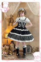 Cotton Sweet Lolita Polka Dot JSK and Salopette Dress and Accessories - image 1
