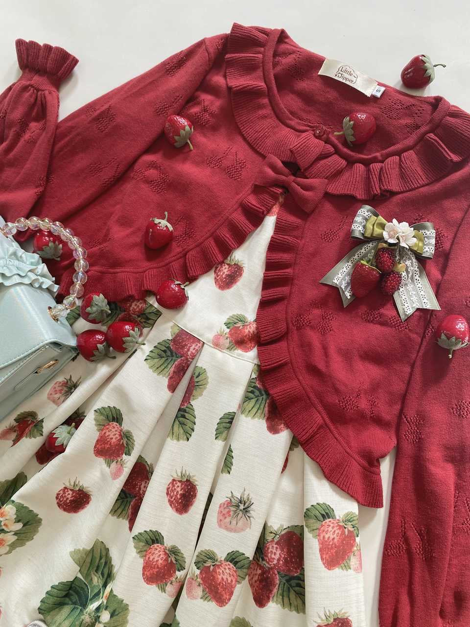 Sweet Lolita Long-Sleeved Cotton Cardigan - image 18