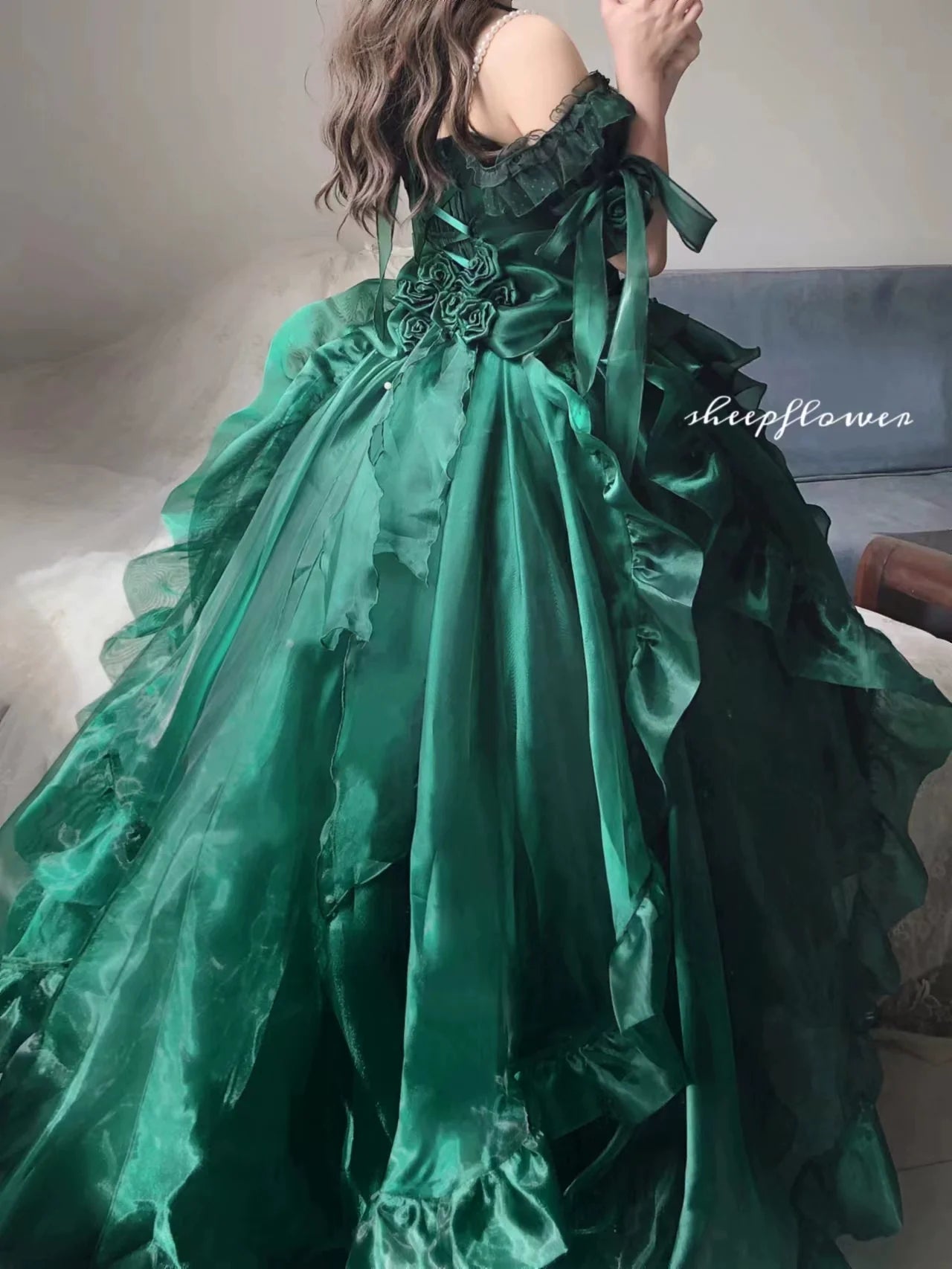 Elegant Lolita Detachable Train & Shoulder Strap Collection - image 3