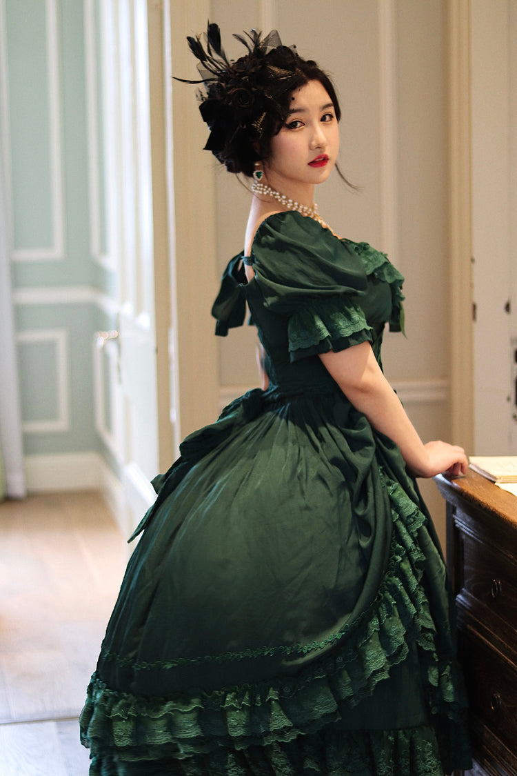 CLA Vintage French Lolita OP Dress - image 25