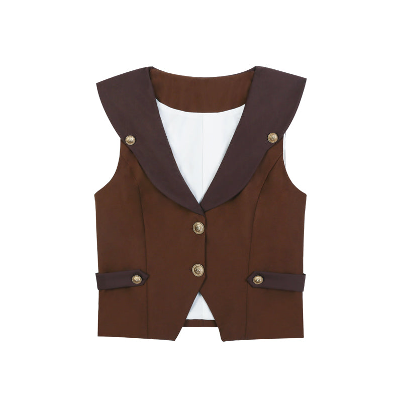 Pirate Guide - Vintage Lolita Suit Vest JSK Dress - image 35