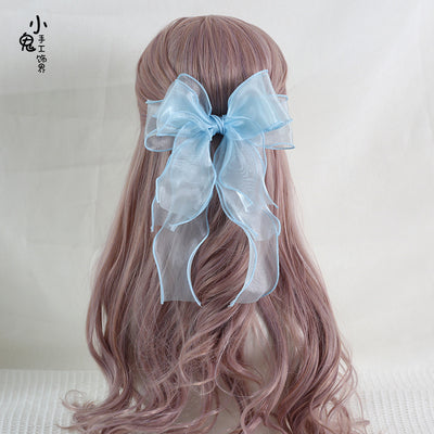 Large Bowknot Sweet Lolita Headdress - image 9