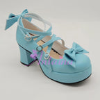 Lolita Bow Strap Shoes, Multicolors - image 36