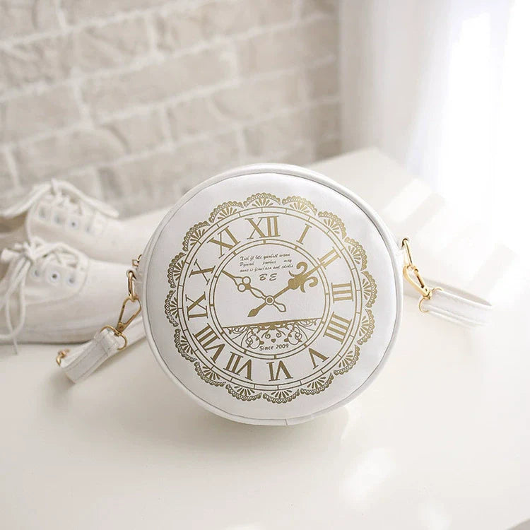 Alice Clock - Kawaii Lolita Shoulder Bag Round Lolita Crossbody Bag - image 8